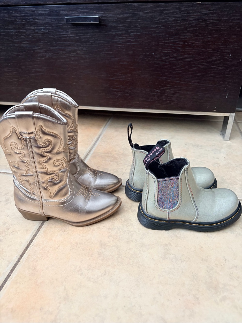 Toddler Girl Boots Bundle Dr Martens size 8Tucker + Tate Size 9